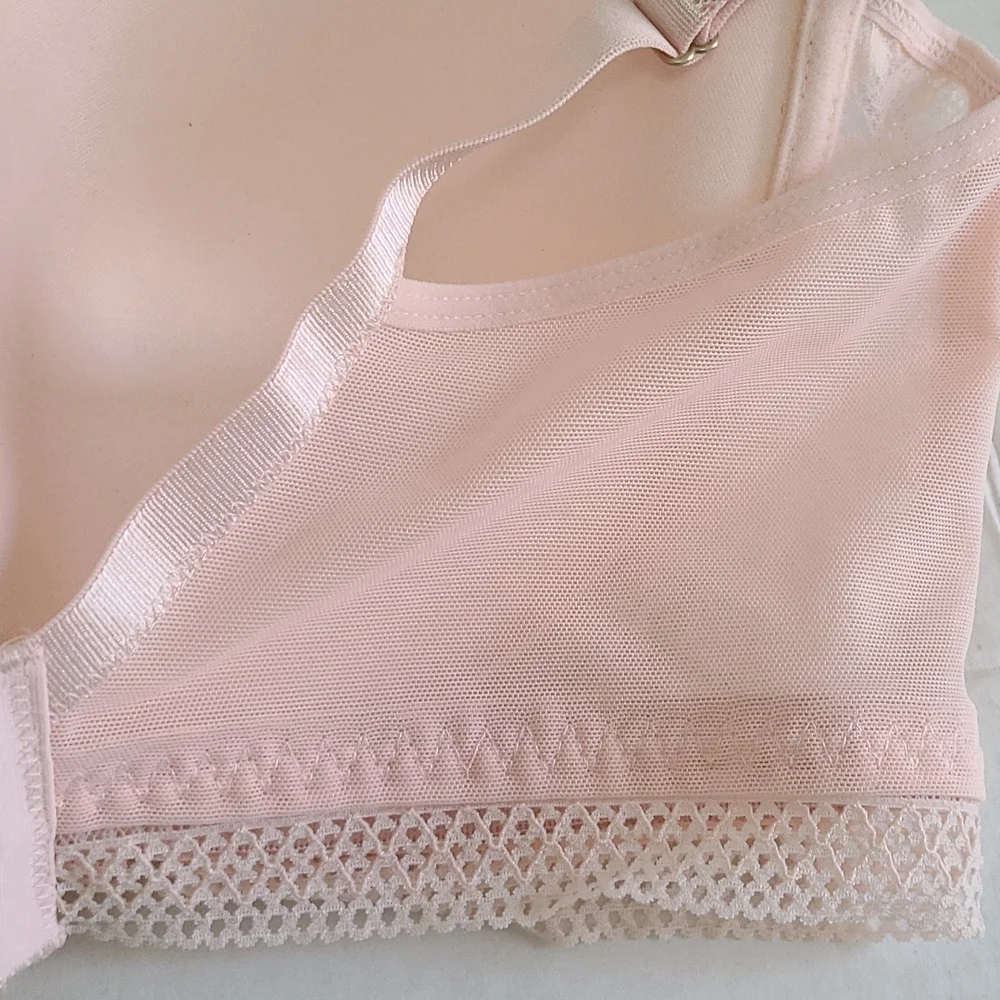 Jessica Simpson Women's Full Figure Bra Underwire Padded Peach Size 40D - Picture 7 of 7